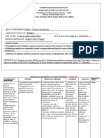 Plano de Aula 1º Bi - 1º Ano (EJA) - Mídias