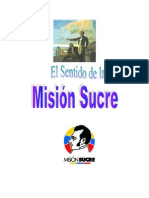 El sentido de la Misión Sucre