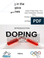 Doping in The Olimpics Games