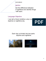 Slides of Day and Night SmartBoard
