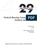 AISC Design Guide 29 - Vertical Bracing Connections - Analysis and Design 1 de 2 PDF