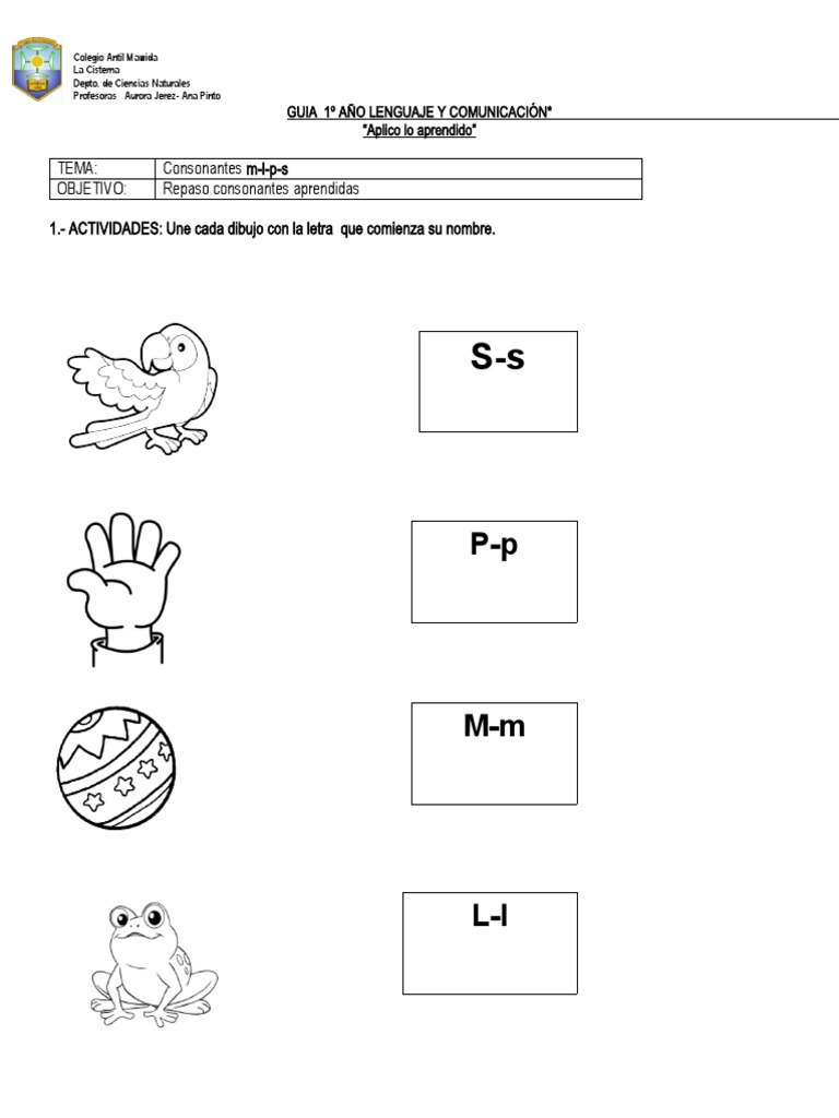 Guia de Repaso Lenguaje M L P S | PDF