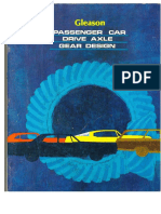 Passenger Car Drive Axle Gear Design