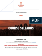 2018 - Course Syllabus SuperLearner V2.0 Coursmos