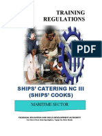 TR Ships' Cooks NC III