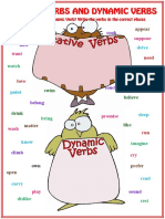 Stative and Dynamic Verbs