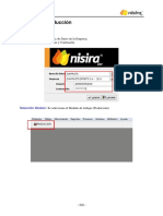 Manual Nisira Erp - Modulo Produccion