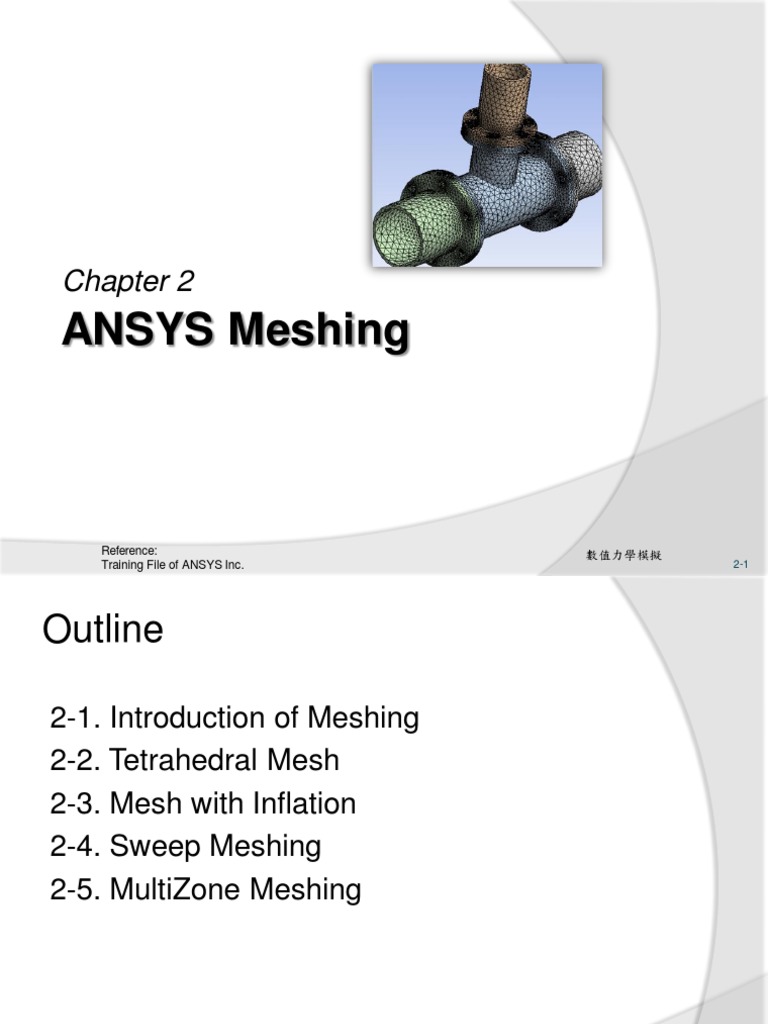 ANSYS Meshing Techniques Overview | PDF | Computational Fluid Dynamics ...