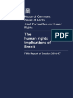 The Human Rights Implications of Brexit