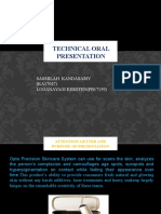 Opte Precision Skincare System Technical Presentation