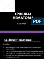 EPIDURAL HEMATOM Kel 3