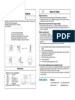 DR-4524 Installation and Operation Notes On Safety: Mounting Instructions