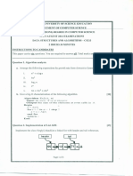 CS213 Data Structures and Algorithms PDF