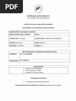 FIM601S - Financial Mathematics - 1st Opportunity - June 2016