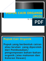 Presentasi PUPUK CAIR ORGANIK (PCO)
