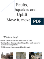 Faults, Earthquakes and Uplift: Move It, Move It !!