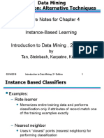 Lecture Notes For Chapter 4 Instance-Based Learning Introduction To Data Mining, 2 Edition