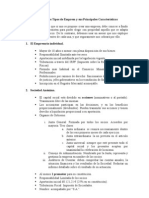 Resumen de Los Tipos de Empresa y Sus Principales Características