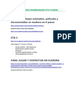 Online - Euskarazko Marrazkiak Eta Filmak PDF