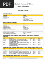 Cat Electronic Technician 2018C v1.0 Product Status Report