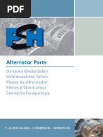 Alternator Parts: Dynamo Onderdelen Lichtmaschine Teilen Piezas de Alternador Pièces d'Alternateur Запчасти Генератора