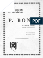 Teoria Musicale - Pasquale Bona - Metodo Completo Per La Divisione PDF