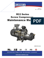 RC2 Series Screw Compressor Maintenance Manual PDF