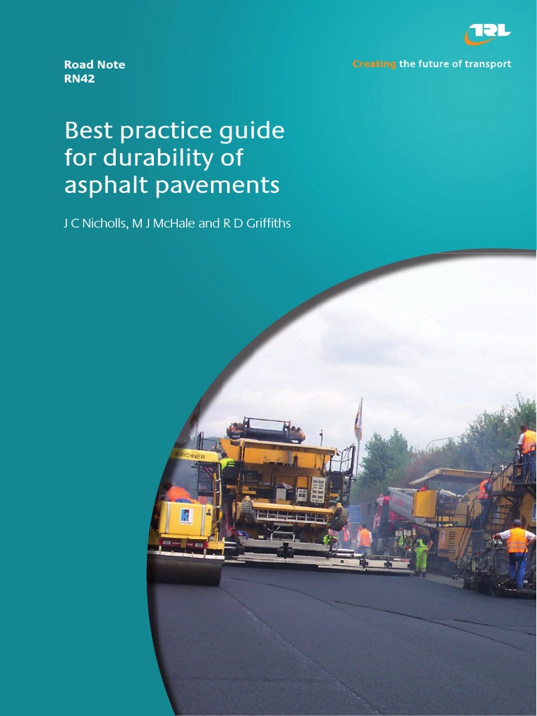 Durability of Asphalt Pavements | PDF | Road Surface | Road