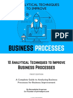 10 Analytical Techniques To Improve Business Processes