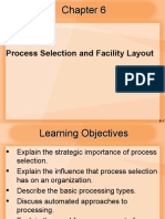 Process Selection and Facility Layout