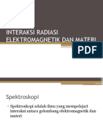 Interaksi Radiasi Elektromagnetik Dan Materi