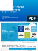 CSR 11.6 Product Enhancements: Cisco Business Edition 6000 v11.6 Cisco Business Edition 7000 v11.6