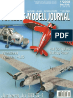 Kit Flugzeug-Modell Journal 2008-01