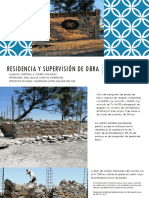 Residencia y Supervisión de Obra 1 PDF