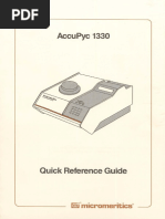 Accupyc1330 Manual PDF