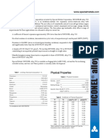 Inconel Alloy 783