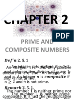 prime and composite report