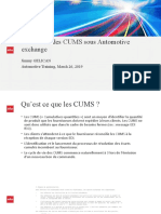 GESTION Des CUMS Sous Automotive Exchange