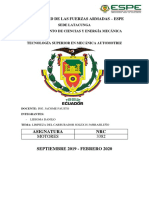Informe El Carburador PDF