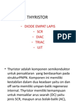 Kegiatan Belajar 2 THYRISTOR