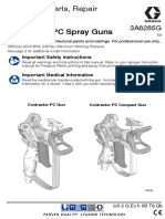 Contractor PC Spray Guns: Important Safety Instructions