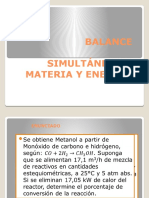 Balance Simultáneo