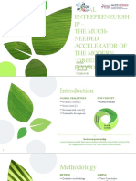 Social Entrepreneurship - The Much-Needed Accelerator of The Modern "Green" Economy - 21.05.2020