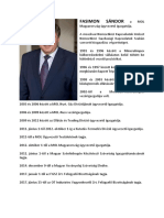 Fasimon Sandor CV