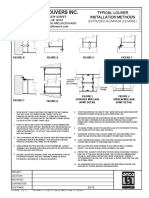 L&L Louvers Inc.: Typical Louver Installation Methods