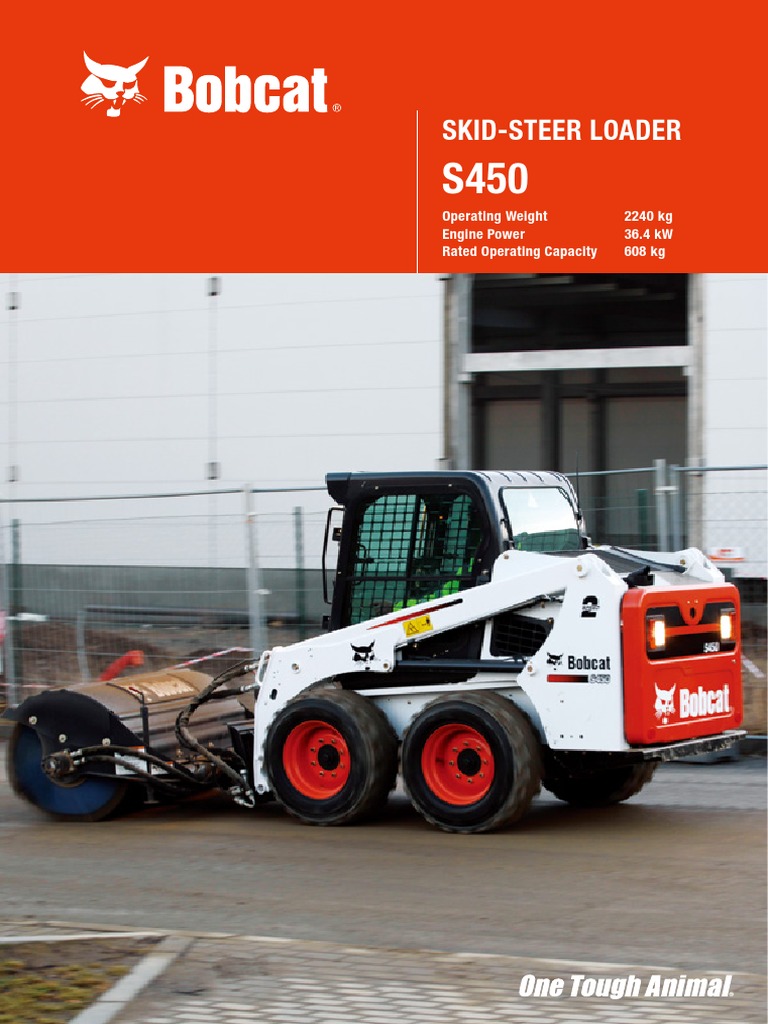 SkidSteer Loader Operating Weight 2240 KG Engine Power 36.4 KW Rated