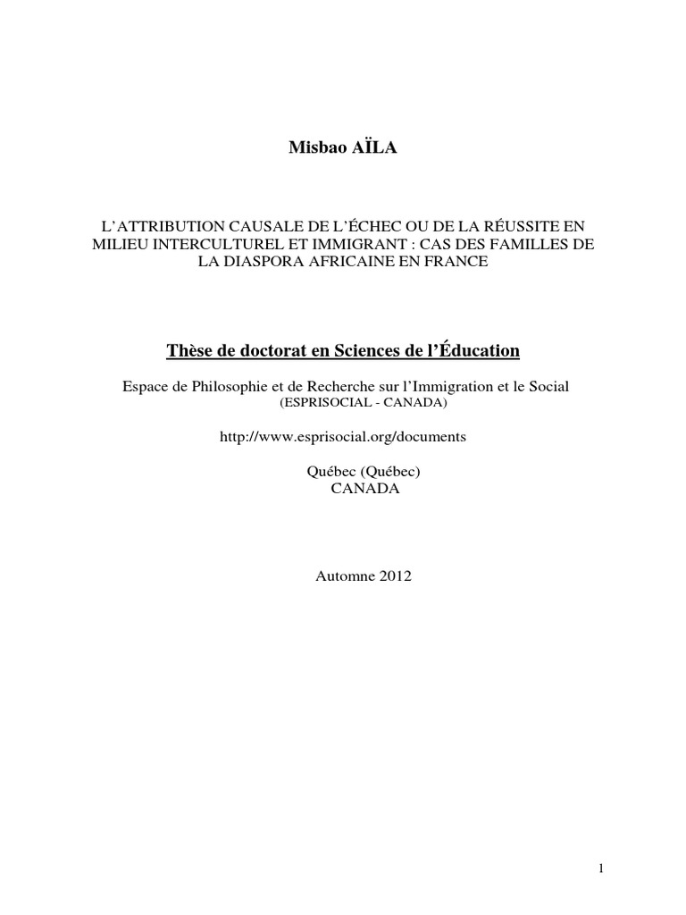 Attribution1 Pdf Afrique Integration Sociologie