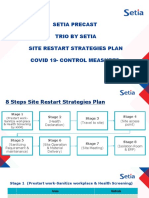Setia Precast Trio by Setia Site Restart Strategies Plan Covid 19-Control Measures