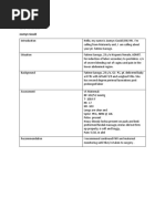 ISBAR Worksheet Fatime Sanogo Jasgou1752