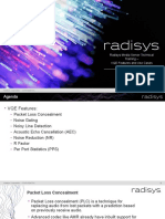 Radisys Media Server VQE Features Training